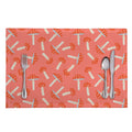 Cute Mushroom Pattern Print Placemat