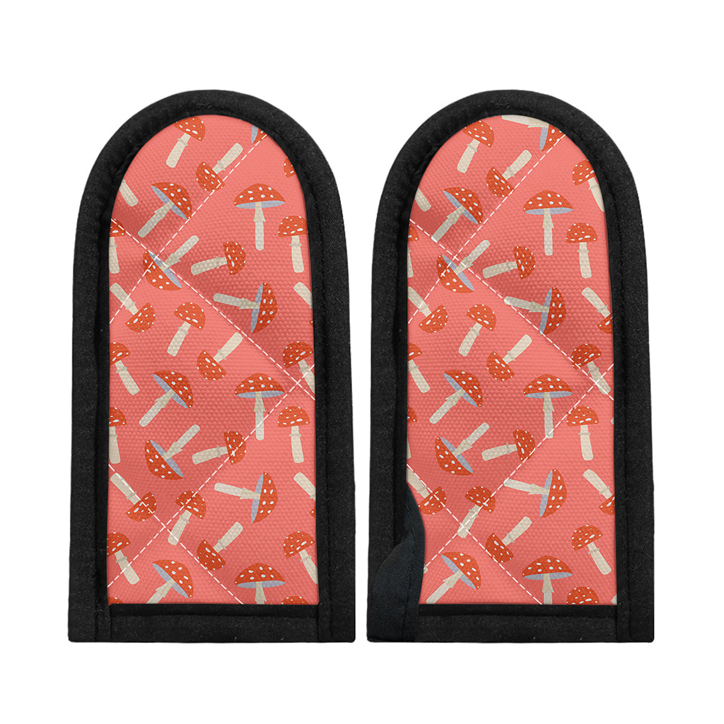 Cute Mushroom Pattern Print Skillet Handle Cover
