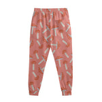 Cute Mushroom Pattern Print Sweatpants