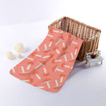 Cute Mushroom Pattern Print Towel