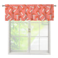 Cute Mushroom Pattern Print Window Valance