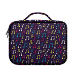 Cute Music Notes Pattern Print Briefcase Bible Bag