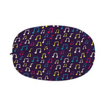 Cute Music Notes Pattern Print Car Side Mirror Covers