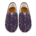 Cute Music Notes Pattern Print Casual Shoes