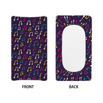 Cute Music Notes Pattern Print Changing Pad Cover