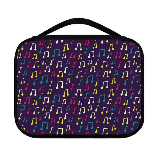 Cute Music Notes Pattern Print Classic Bible Case