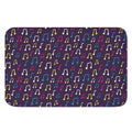 Cute Music Notes Pattern Print Indoor Door Mat