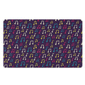 Cute Music Notes Pattern Print Polyester Doormat