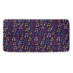 Cute Music Notes Pattern Print Towel