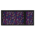 Cute Music Notes Pattern Print Trifold Wallet