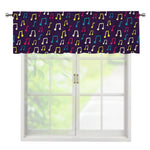 Cute Music Notes Pattern Print Window Valance