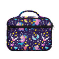 Cute Night Star Unicorn Pattern Print Briefcase Bible Bag