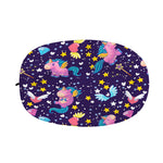 Cute Night Star Unicorn Pattern Print Car Side Mirror Covers