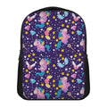 Cute Night Star Unicorn Pattern Print Casual Backpack