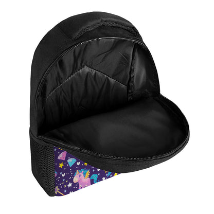 Cute Night Star Unicorn Pattern Print Casual Backpack