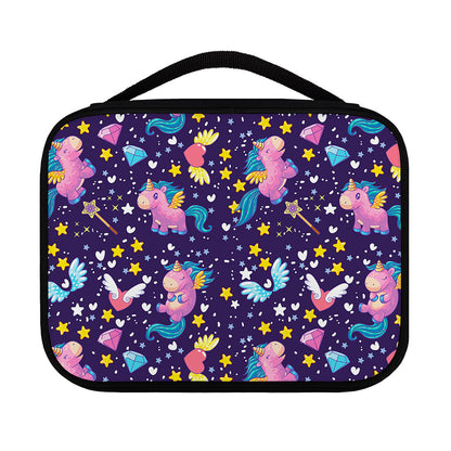 Cute Night Star Unicorn Pattern Print Classic Bible Case