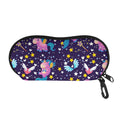 Cute Night Star Unicorn Pattern Print Glasses Case