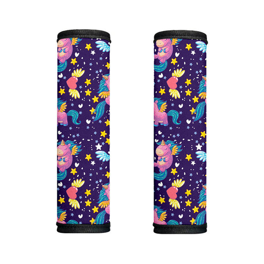 Cute Night Star Unicorn Pattern Print Handle Covers
