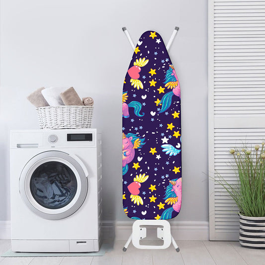 Cute Night Star Unicorn Pattern Print Ironing Board Cover