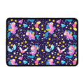 Cute Night Star Unicorn Pattern Print Kitchen Mat