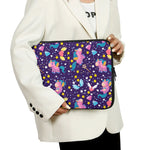 Cute Night Star Unicorn Pattern Print Laptop Sleeve
