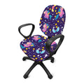 Cute Night Star Unicorn Pattern Print Office Chair Cover