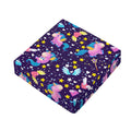 Cute Night Star Unicorn Pattern Print Outdoor Seat Cushion Cover