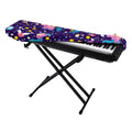 Cute Night Star Unicorn Pattern Print Piano Keyboard Cover