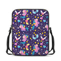 Cute Night Star Unicorn Pattern Print Rectangular Crossbody Bag
