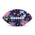 Cute Night Star Unicorn Pattern Print Rugby Ball