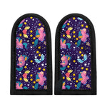 Cute Night Star Unicorn Pattern Print Skillet Handle Cover