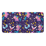 Cute Night Star Unicorn Pattern Print Towel