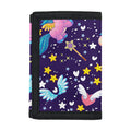 Cute Night Star Unicorn Pattern Print Trifold Wallet