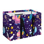 Cute Night Star Unicorn Pattern Print Utility Tote Bag