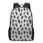 Cute Ninja Pattern Print 17 Inch Backpack