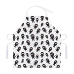 Cute Ninja Pattern Print Adjustable Apron