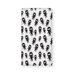 Cute Ninja Pattern Print Baby Crib Sheet