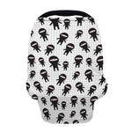 Cute Ninja Pattern Print Baby Seat Cover