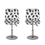 Cute Ninja Pattern Print Bar Stool Covers