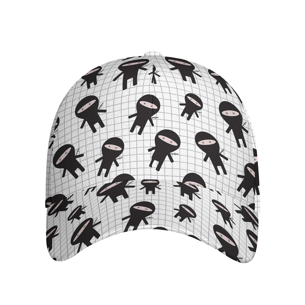 Cute Ninja Pattern Print Baseball Cap