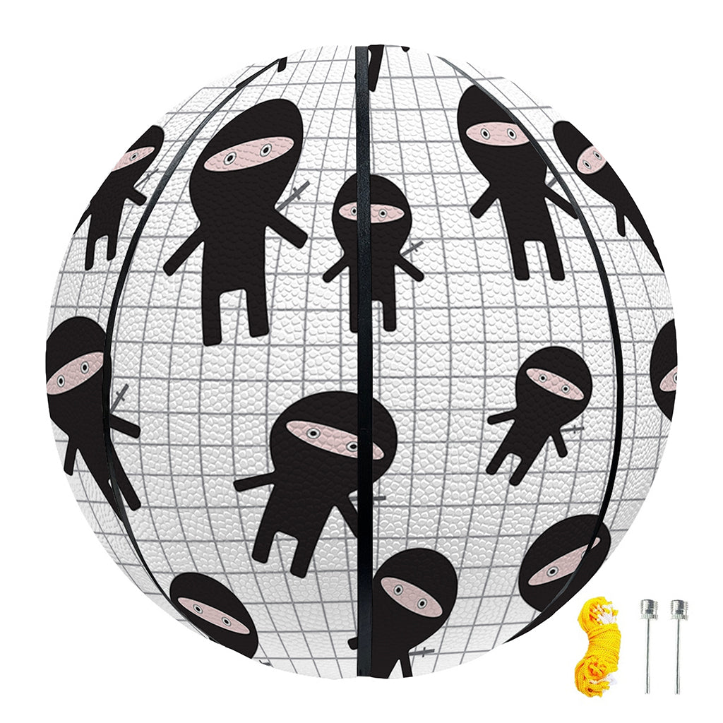 Cute Ninja Pattern Print Basketball