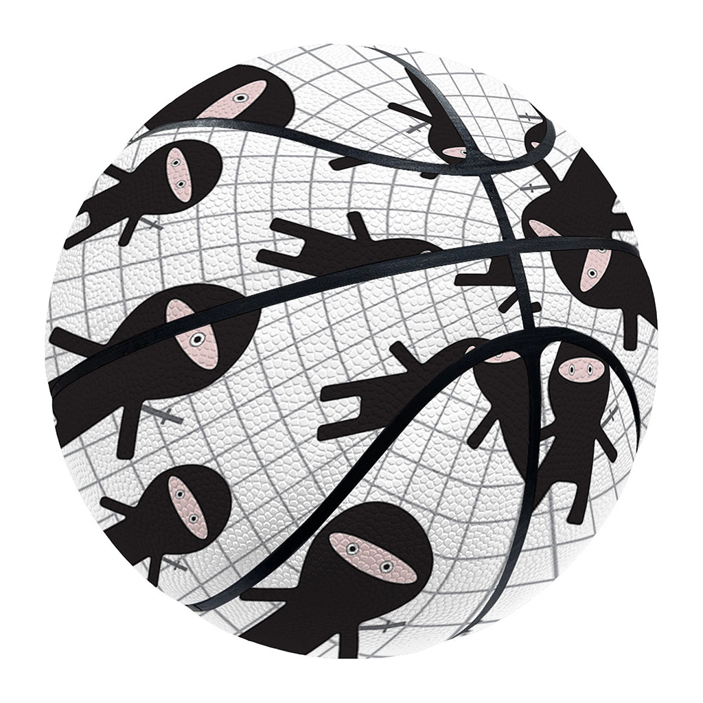 Cute Ninja Pattern Print Basketball