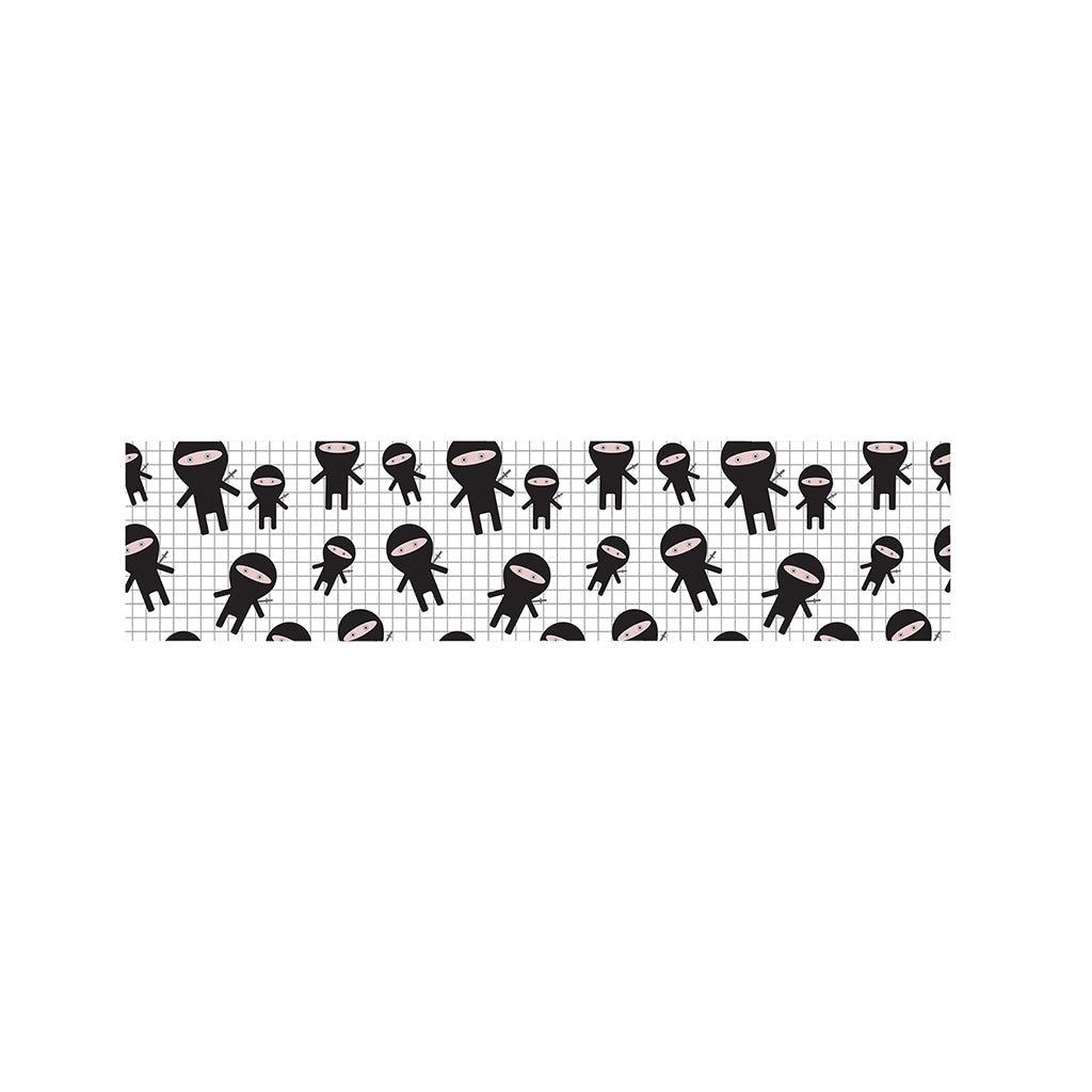 Cute Ninja Pattern Print Bed Runner