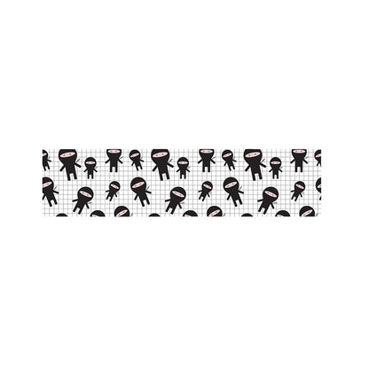Cute Ninja Pattern Print Bed Runner