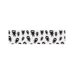 Cute Ninja Pattern Print Bed Runner