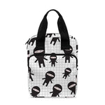 Cute Ninja Pattern Print Bible Tote Bag