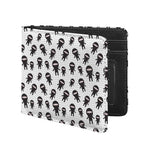 Cute Ninja Pattern Print Bifold Wallet