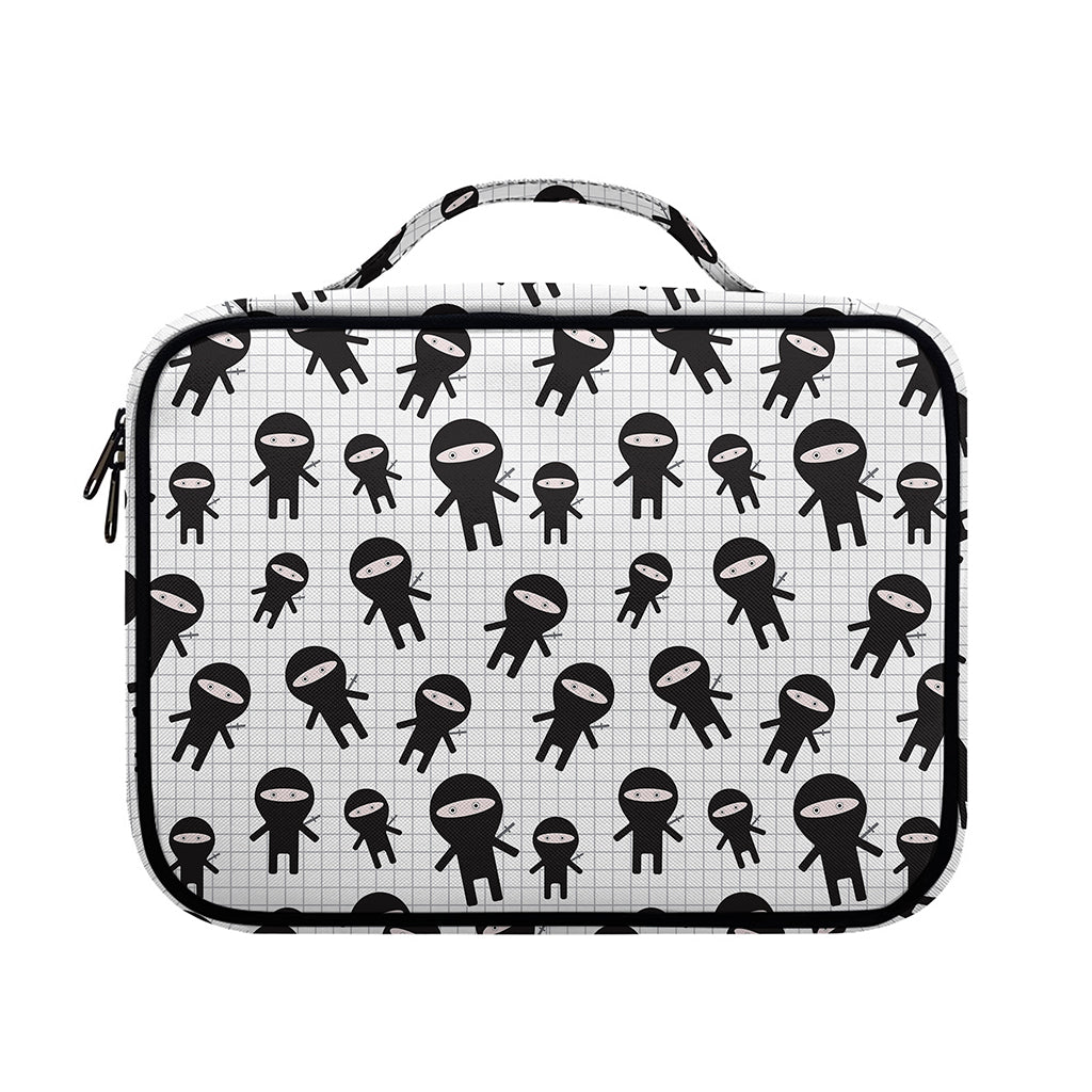 Cute Ninja Pattern Print Briefcase Bible Bag