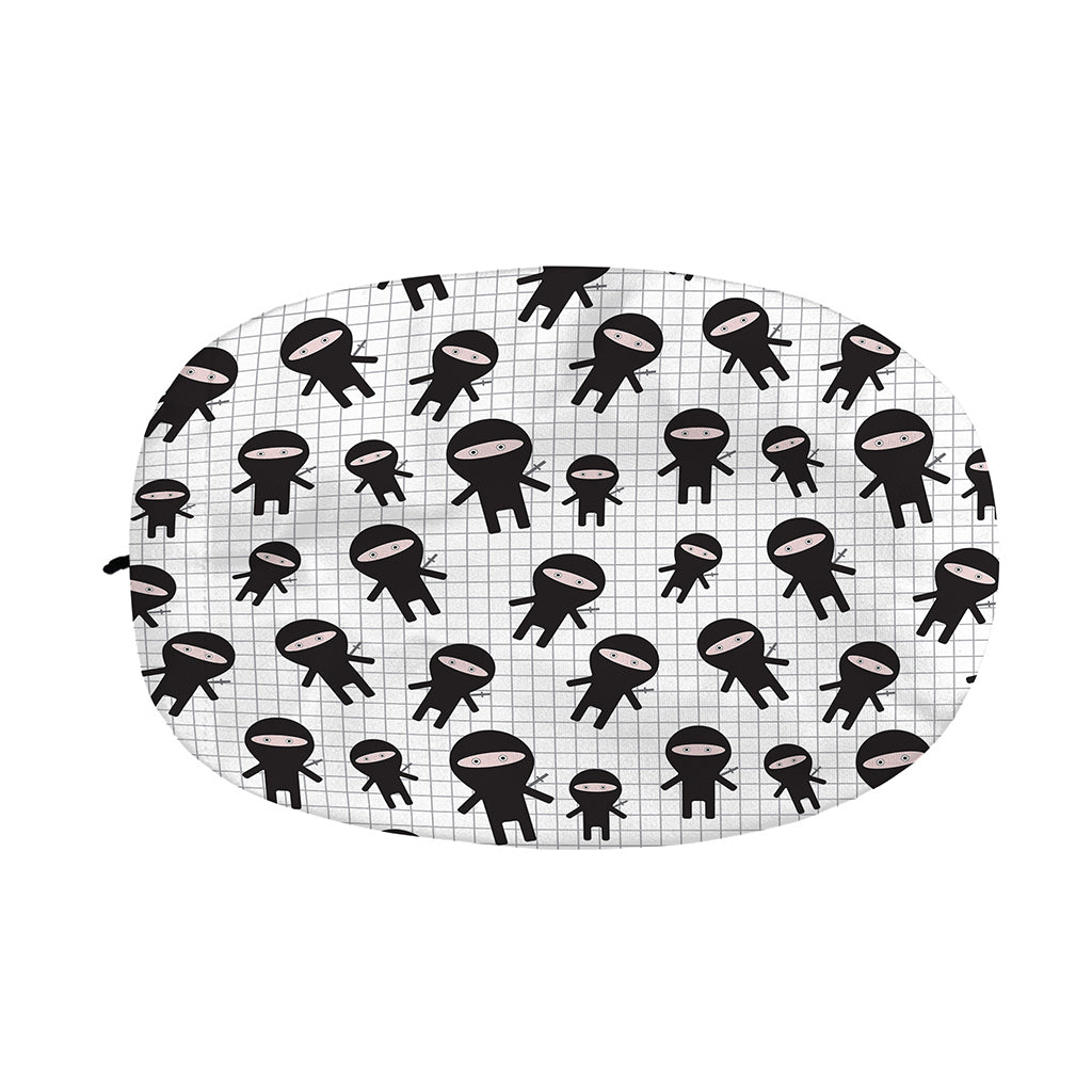 Cute Ninja Pattern Print Car Side Mirror Covers