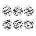 Cute Ninja Pattern Print Coaster Set